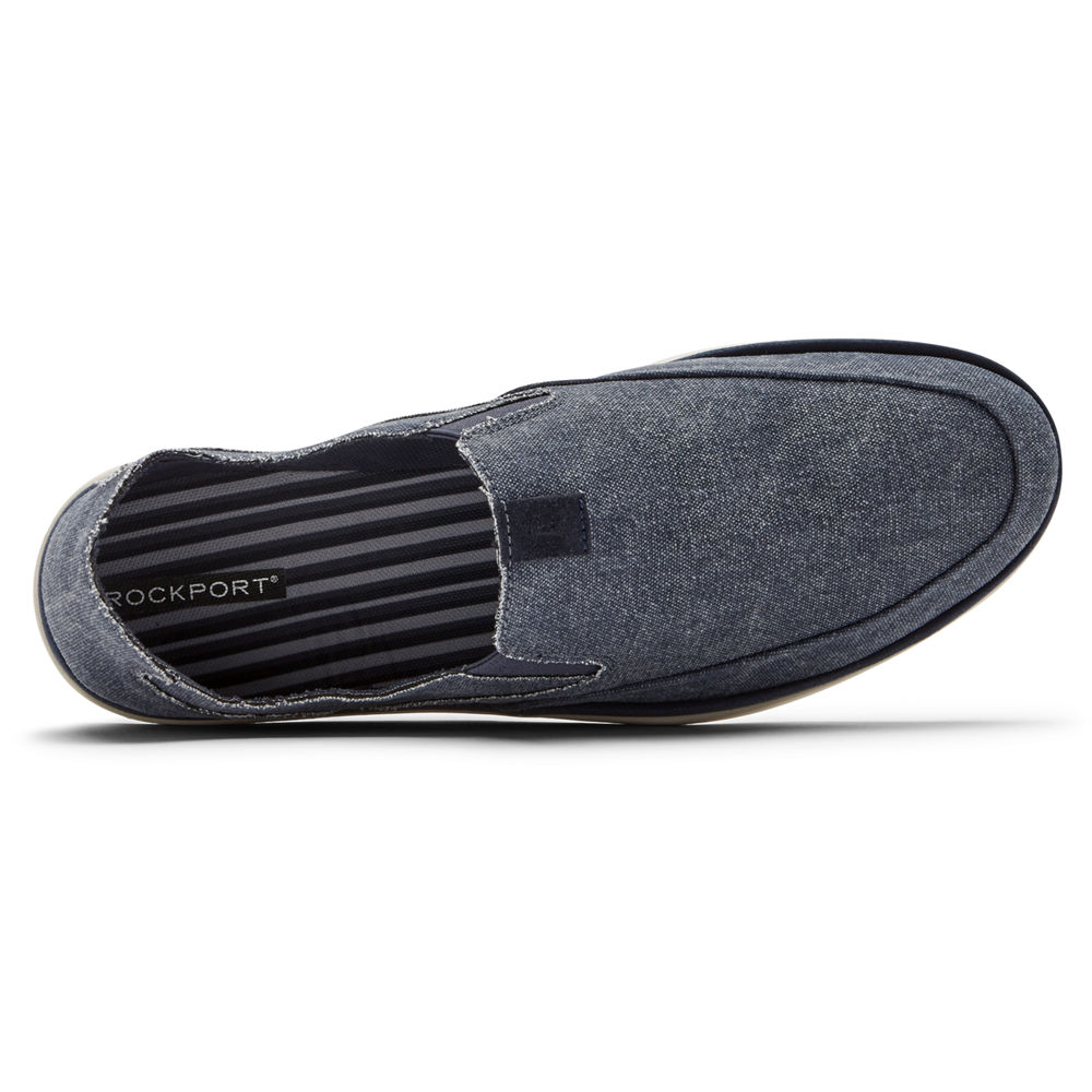 Rockport Slip-On For Mens Navy - Austyn - ZY3045918